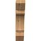 Ekena Millwork Legacy Slat Smooth Bracket, Western Red Cedar, 5 1/2"W x 22"D x 26"H BKT06X22X26LEC06SWR - alternate 2